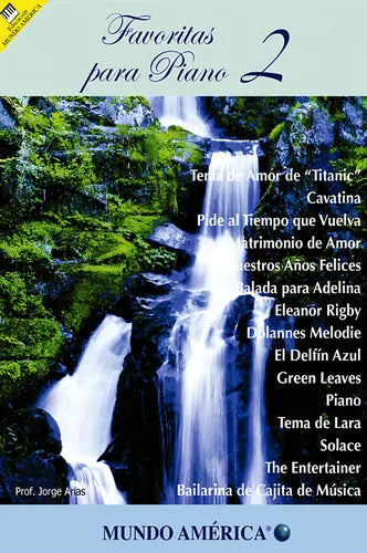ALBUM  FAVORITAS PARA PIANO VOL.2,  MUNDO AMERICA