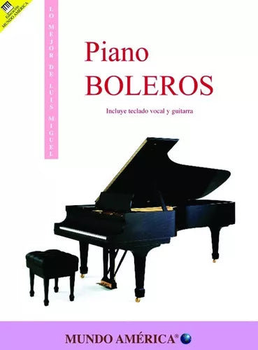 ALBUM  PIANO BOLEROS,  MUNDO AMERICA