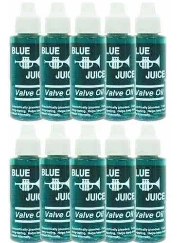 12 BOX. ACEITE LUBICANTE BLUE JUICE  PARA EMBOLOS DE TROMPETA/TROMBON