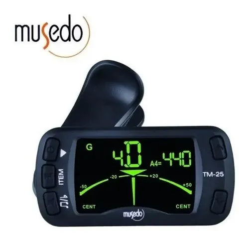 AFINADOR CON METRONOMO CLIP. MUSEDO TM-25