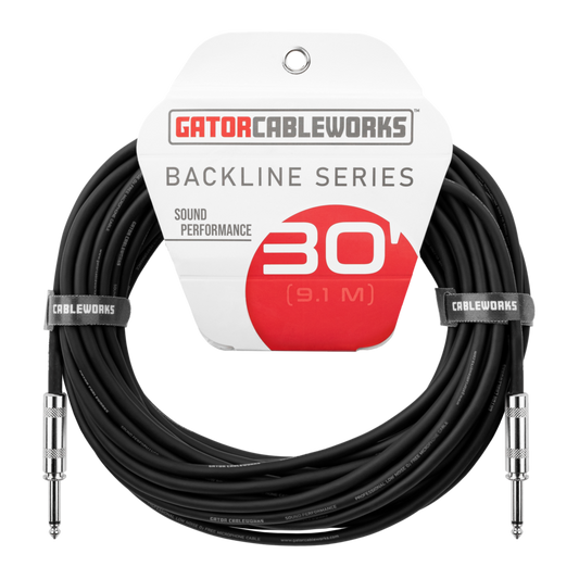CABLE GATOR CABLEWORKS BLACKLINE SERIES INSTRUMENTO 30", 9M.