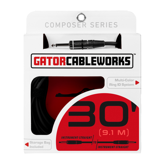 CABLE GATOR CABLEWORKS COMPOCER SERIES INSTRUMENTO 30", 9M
