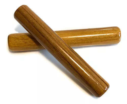 PERCUCION CLAVE MUSICAL MADERA BALSAMO GRANDE