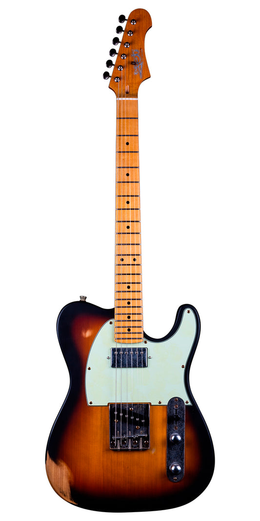 GUITARRA ELECTRICA JET JT-350 RELIC. TELECASTER TIPO ANTIGUO
