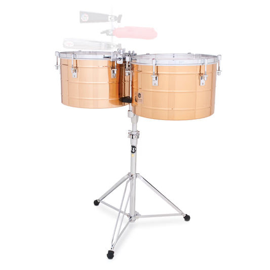 TIMBALES LP TITO PUENTE DE 15''/16'' BRONZE CON ATRIL