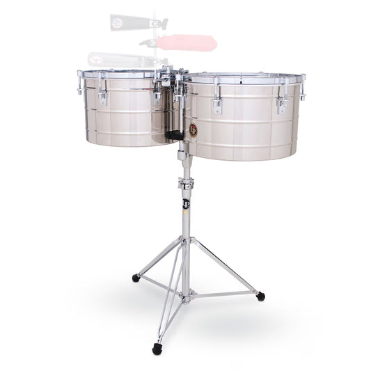 TIMBALES LP TITO PUENTE DE 15''/16'' CROMADOS CON ATRIL