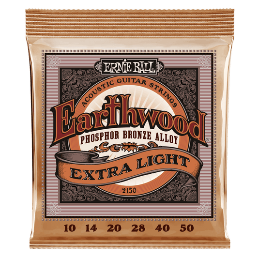 ENCORDADURA ERNIE-BALL EARTHWOOD PHOSPHOR BRONZE Guitarra ACUSTICA 0.010-0.50 2150