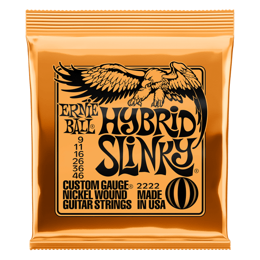 ENCORDADURA ERNIE-BALL GUITARRA ELECTRICA NICKEL WOUND 0.09-0.426 2222