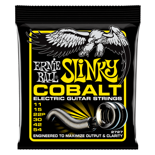 ENCORDADURA ERNIE-BALL Slinky COBALT Guitarra Eléctrica 0.011-0.54 2727