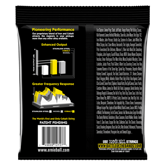 ENCORDADURA ERNIE-BALL Slinky COBALT Guitarra Eléctrica 0.011-0.54 2727
