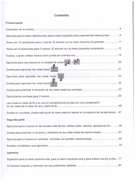 METODO BEYER OP.101 PREPARATORIO PARA PIANO. MUNDO AMERICA