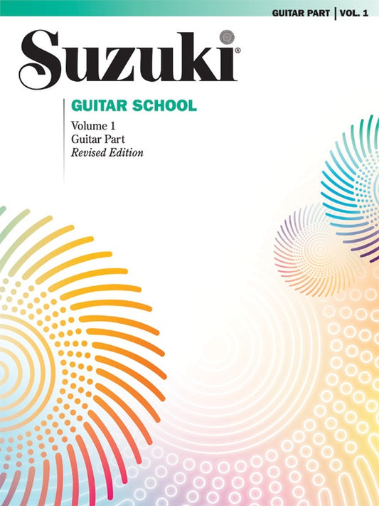 METODO SUZUKI GUITAR SCHOOL, GUITAR PART VOL.1  EDITION