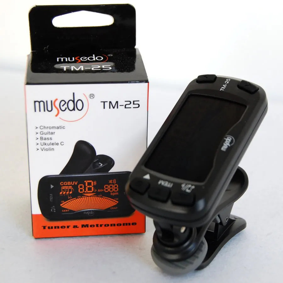 AFINADOR CON METRONOMO CLIP. MUSEDO TM-25