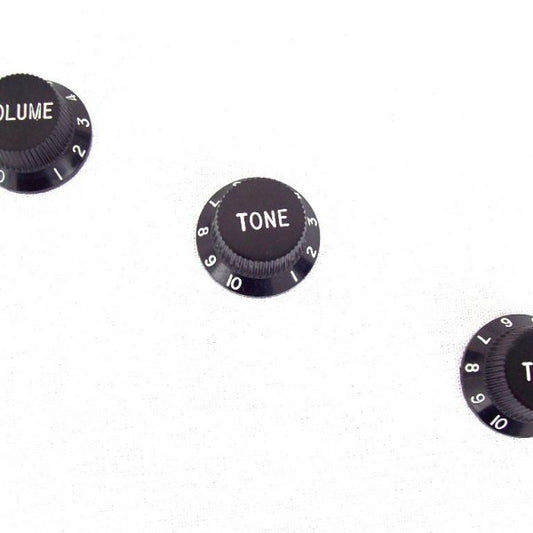 PROLINE REFACCION JUEGO DE PERILLAS PARA STRATOCASTER DPK-200-BK