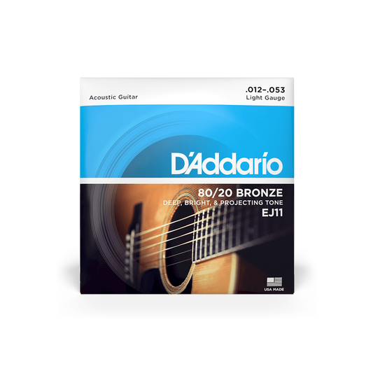 ENCORDADURA D´ADARIO BRONZE 80/20 .012-0.53 EJ-11