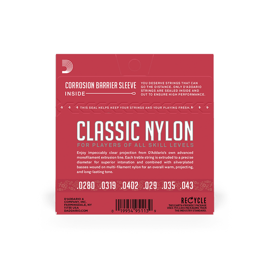 ENCORDADURA D´ADARIO CLASSIC NYLON  EJ27N