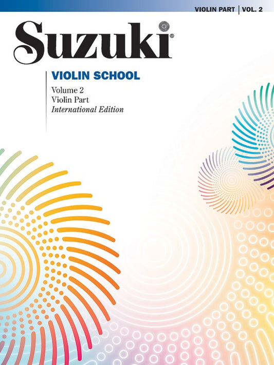METODO SUZUKI VIOLIN SCHOOL, VIOLIN PART VOL.2 INTERNACIONAL EDITION