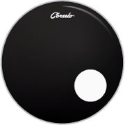 PARCHE COREELO FRONTAL CON ARO 22" NEGRO
