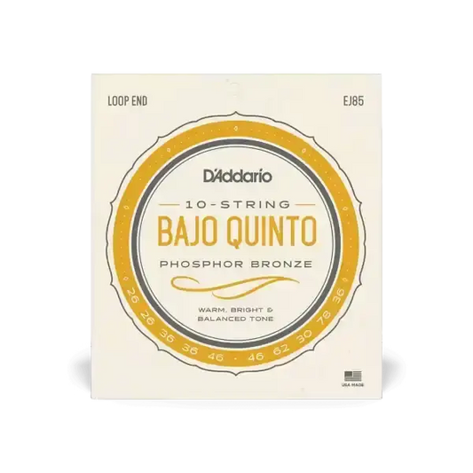 ENCORDADURA D´ADARIO BAJO QUINTO FOSFORO DE BRONZE EJ85