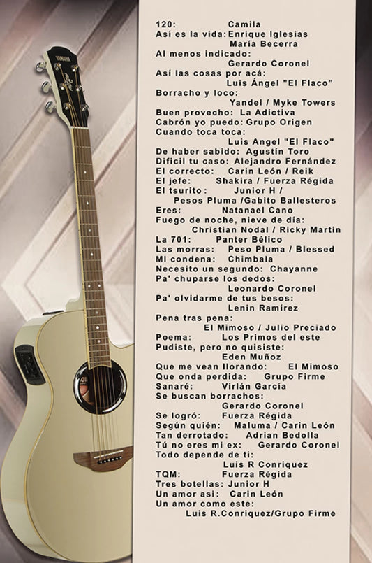 REVISTA GUITARRA FACIL #515 GRANDES EXITOS REGIONAL MEXICANO