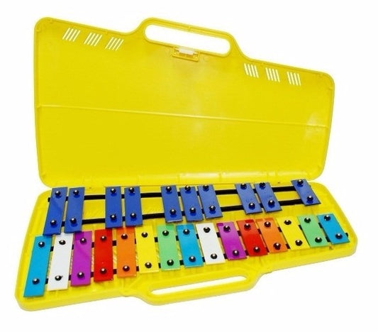 METALOFONO/ GLOCKENSPIEL 1 1/2  OCTAVA CROMATICO CON MACILLOS